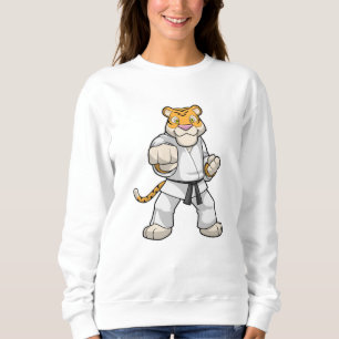Moletom Tigre no Karate das Artes Marciais