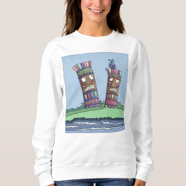 Moletom Tiki Bird Plum (Frente)