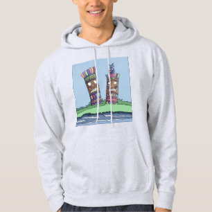 Moletom Tiki Bird Plum Hoodie