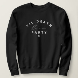 Moletom Til Death Do U Party Halloween Sweatshirt