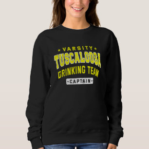 Moletom Time de Bebida de Tuscaloosa Cerveja Capitão Cerv
