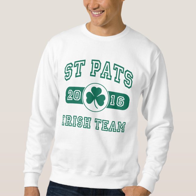 Moletom Time St Pats Irlandês 2016 (Frente)