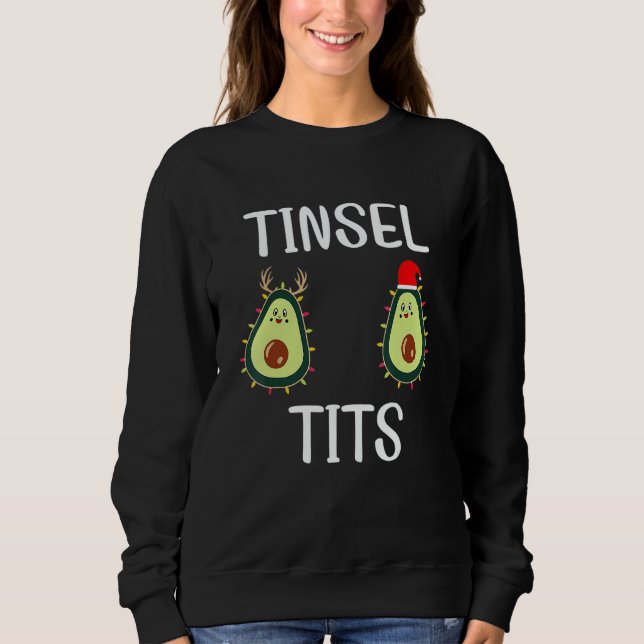 Moletom tinsel ties with balls (Frente)