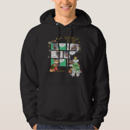 Moletom Tiny Kindness Christmas Hoodie – Cozy Hedgehog Sto