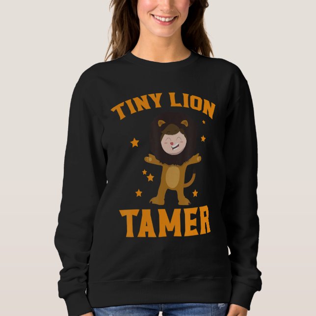 Moletom Tiny Lion Tamer Circus Funcionarios Figurino Carna (Frente)