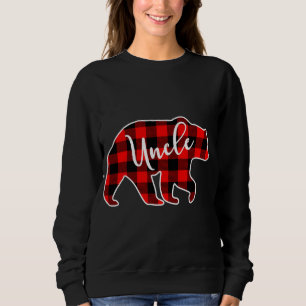 Moletom Tio Bear Red Xadrez Matando Natal