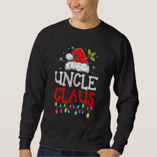 Moletom Tio Claus Natal Família Pajama Matando Xmas
