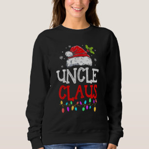 Moletom Tio Claus Natal Família Pajama Matando Xmas