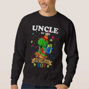 Moletom Tio Do Aniversário Rex Rawr Dinosaur Birthd