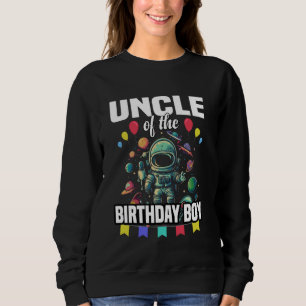 Moletom Tio do Astronauta do Astronauta do Aniversário