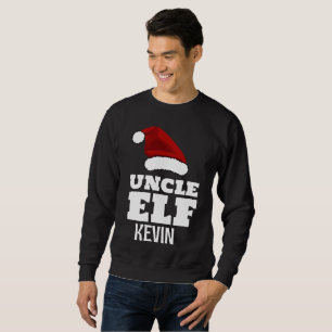 MOLETOM TIO ELF NATAL PERSONALIZADO T-SHIRT