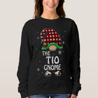Moletom Tio Gnome Buffalo Red Plaid Matching Family Christ