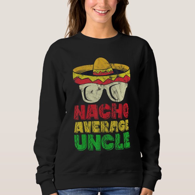 Moletom Tio Mexicano Nacho Médio Chapéu (Frente)