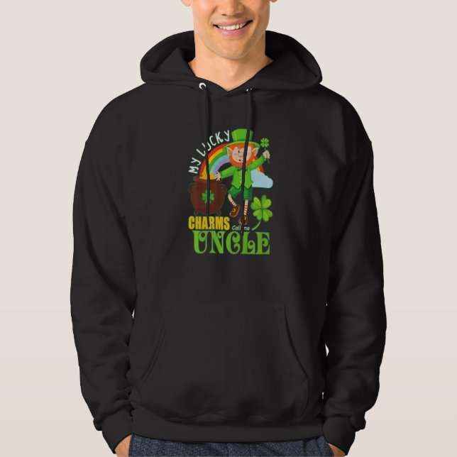 Moletom Tio Paddy Day St Patricks Sortudos Charles Cal (Frente)