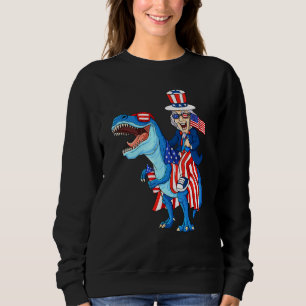 Moletom Tio Sam Andando No Rex 4 De Julho Meninas Crianças