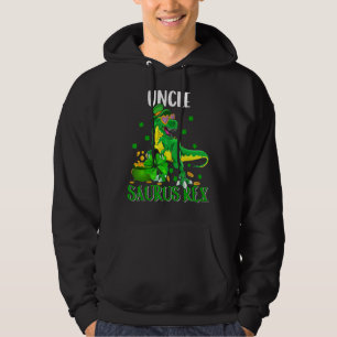 Moletom Tio Saurus Rex Rua Patrick S Day Leprechaun Dinos