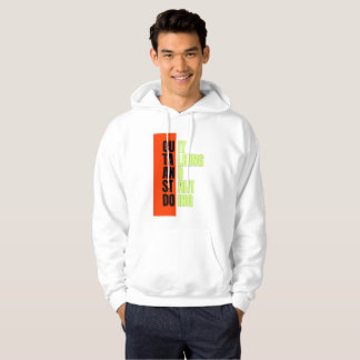 Moletom Tipografia de Bloco de Geometria Negrita