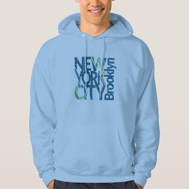 Moletom Tipografia de Brooklyn New York (Frente)