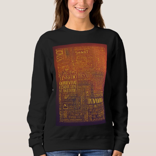 Moletom tipografia em t-shirts (Frente)