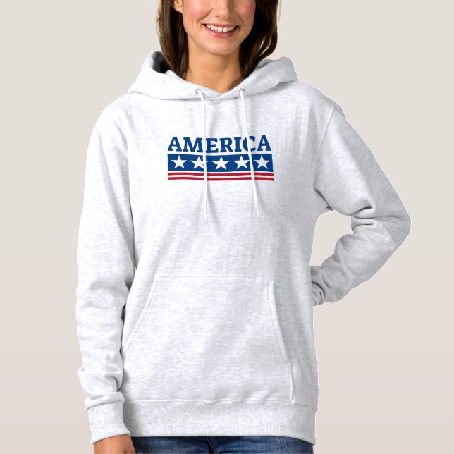 Moletom Tipografia Patriótica Americana (Frente)