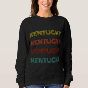 Moletom Tipografia Retro Kentucky Estado Americano