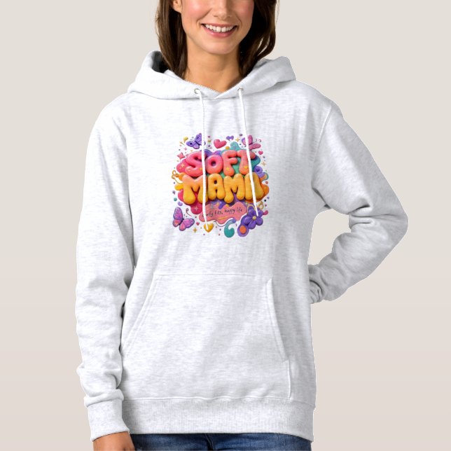 Moletom Tipografia Soft Mama Kawaii (Frente)