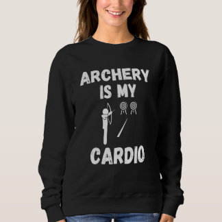 Moletom Tiro Com Arco é Meu Cardio Retro Tiro Com Arco