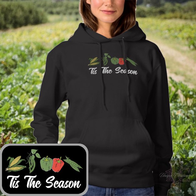 Moletom Tis The Season Veggie Garden Lover (Criador carregado)