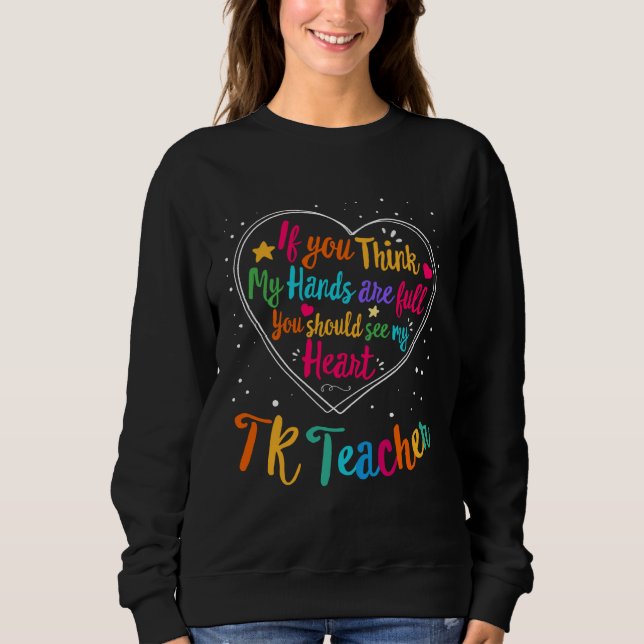 Moletom TK Teacher Appreciation Week Back to School Heart (Frente)