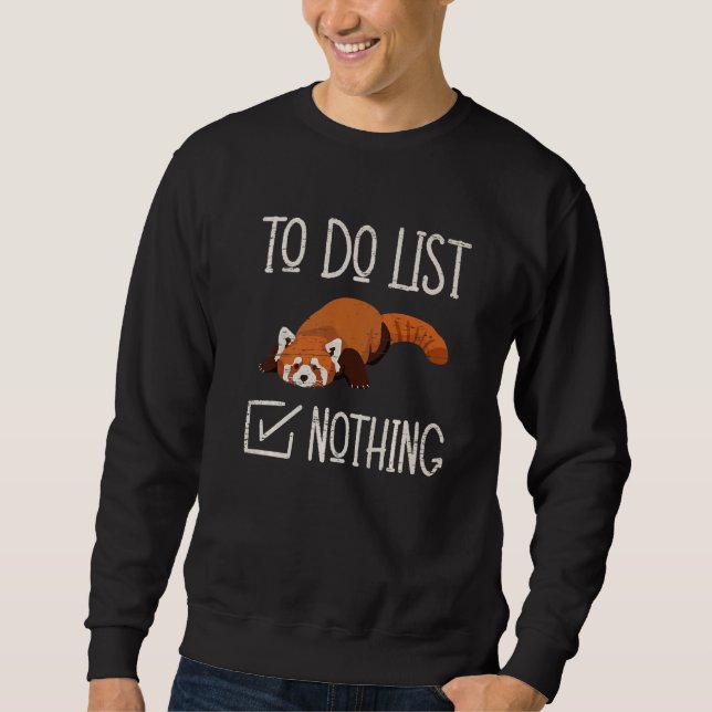 Moletom To do List Nothing for a Bamboo Tree Species (Frente)