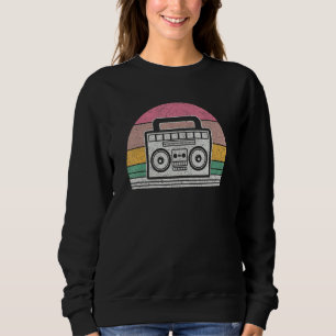 Moletom Toca-Fitas Retro Vintage Radiola dos Anos 80 90 Hi