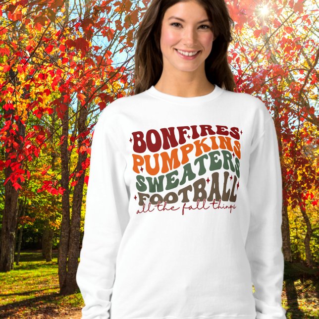 Moletom Todas As Coisas De Queda (Criador carregado)