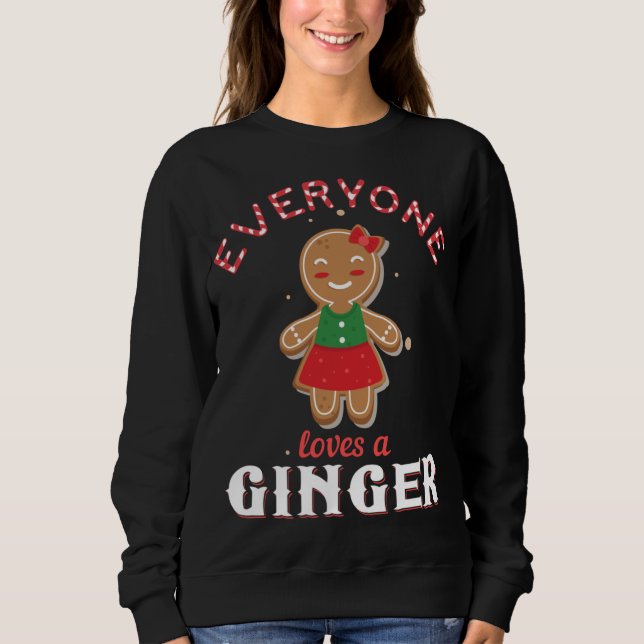 Moletom Todo Mundo Adora Um Ginger Engraçado Gingerpão Chr (Frente)