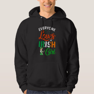 Moletom Todos Adoram Uma Rapariga Irlandesa Mulheres Patri
