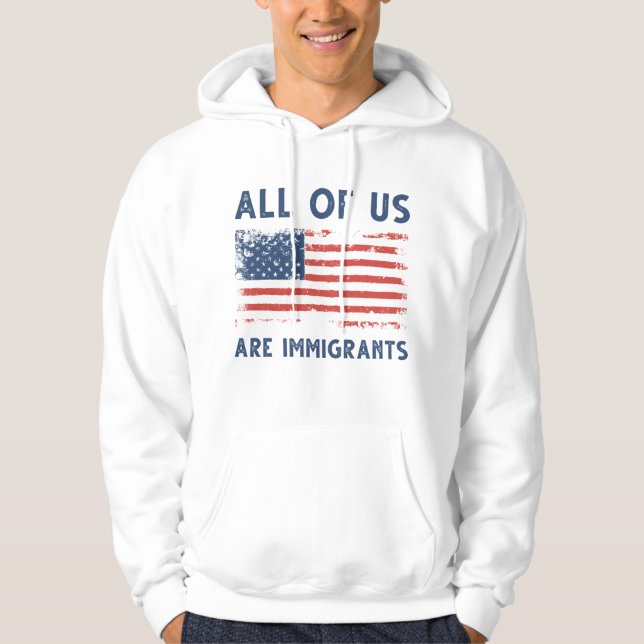 Moletom Todos Nós Somos Imigrantes (Frente)