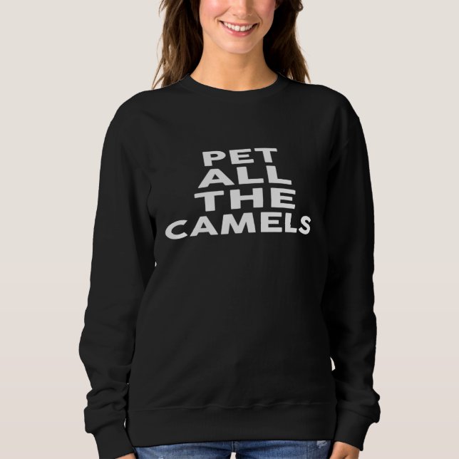 Moletom Todos Os Camelos Gratuitos (Frente)