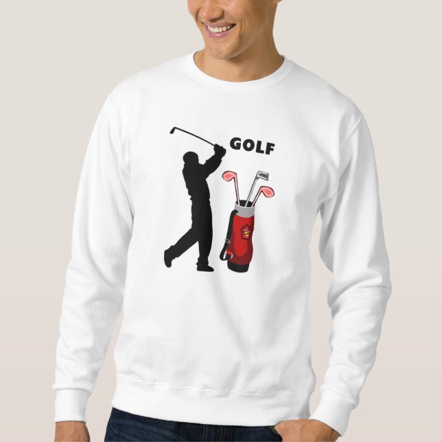 Moletom Todos os jogadores de golfe (Frente)