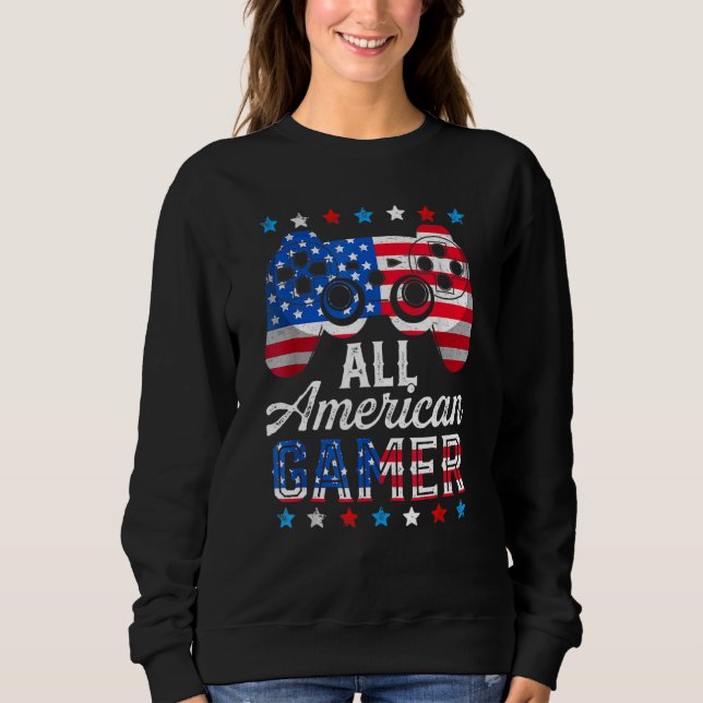 Moletom Todos Os Jogo De Jogador Americano Bandeiras Ameri (Frente)