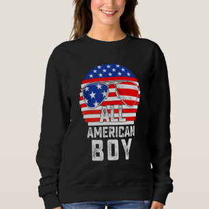Moletom Todos Os Rapazes Americanos 4 De Julho Meninos Cri