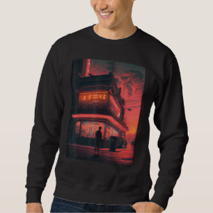 Moletom Tokyo Cyberpunks Retro lo-fi indie Japan vibe aest