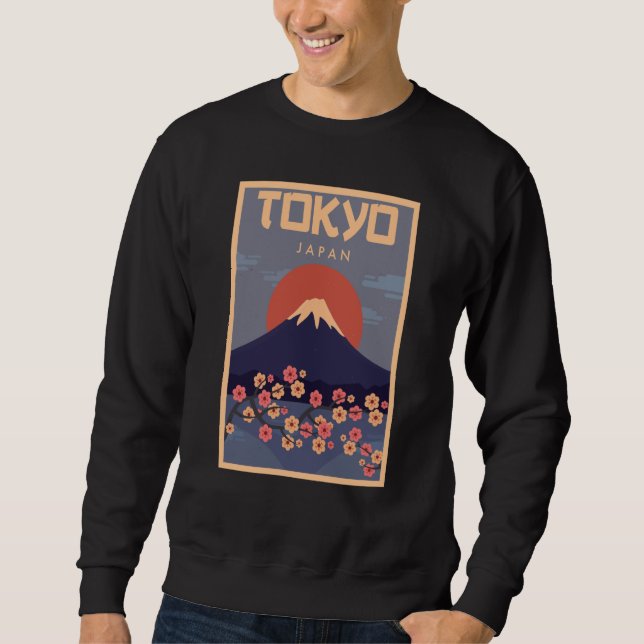 Moletom Tokyo Fuji Volcano Japan (Frente)