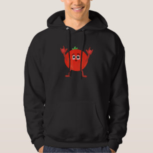 Moletom Tomate Dançante Humor Vegetal Para Jardineiro Vega