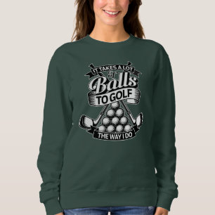 Moletom Tome Muitas Bolas - golfe engraçado