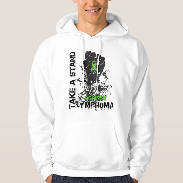 Moletom Tome uma posição contra o linfoma (Frente)