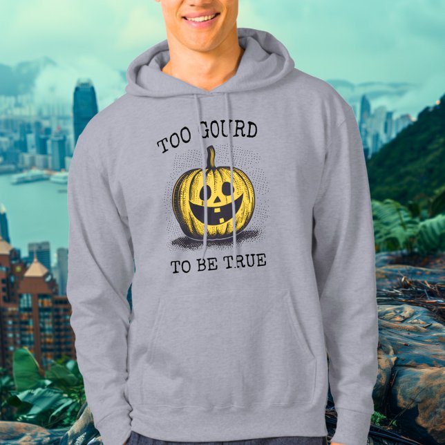 Moletom Too Gourd to Be True - Classic Pumpkin Hoodie (Criador carregado)
