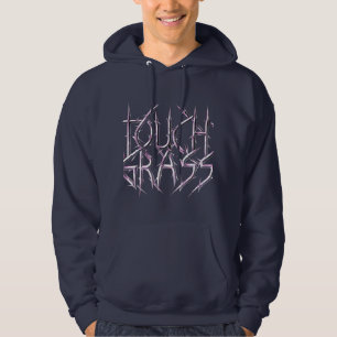 Moletom Toque Grama Espinhos de Metal Y2K Cyber Grunge.