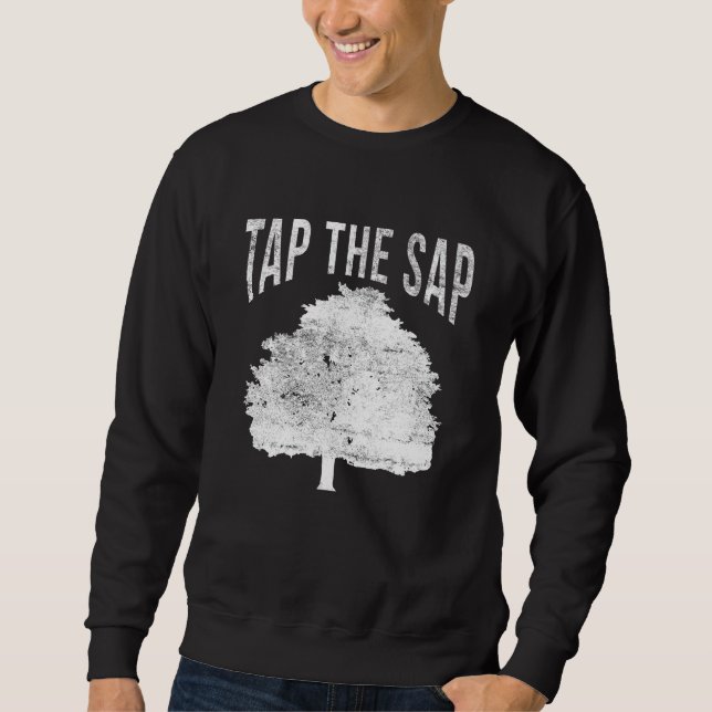 Moletom Toque no Sap for Maple Syrup Tree Maple Sugaring (Frente)