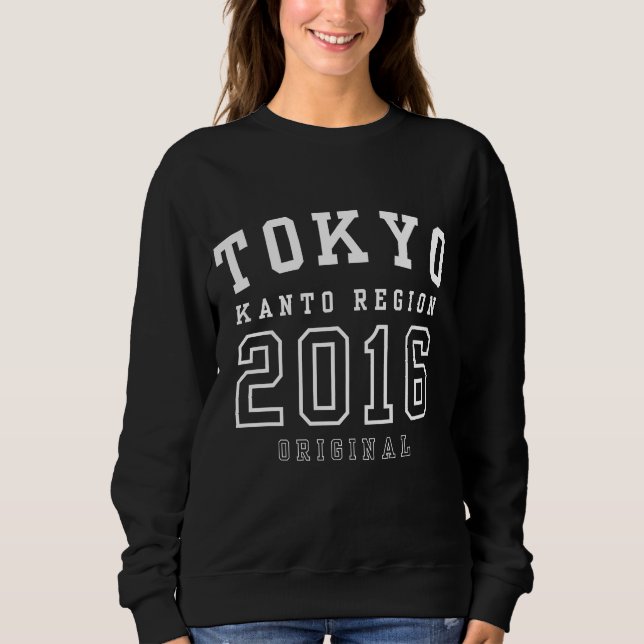 Moletom Tóquio Região de Kanto Japão Original 2016 (Frente)