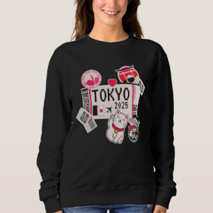 Moletom Tóquio Urlaub Flugticket Tokyo 2025
