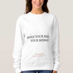 Moletom Torne sua mensagem Sparkle